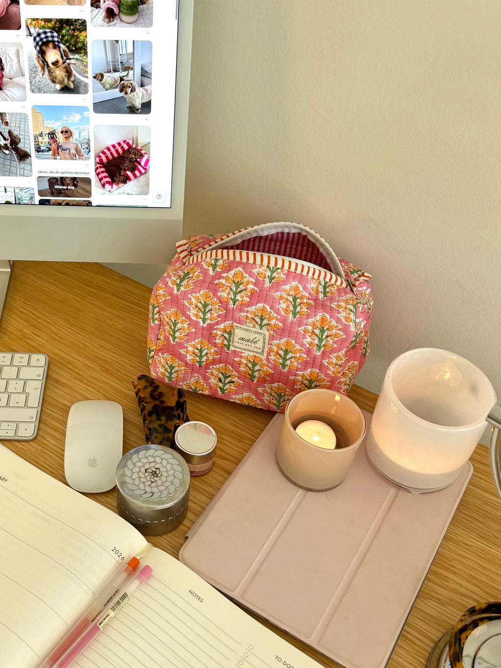 Pouch Pink Blossom