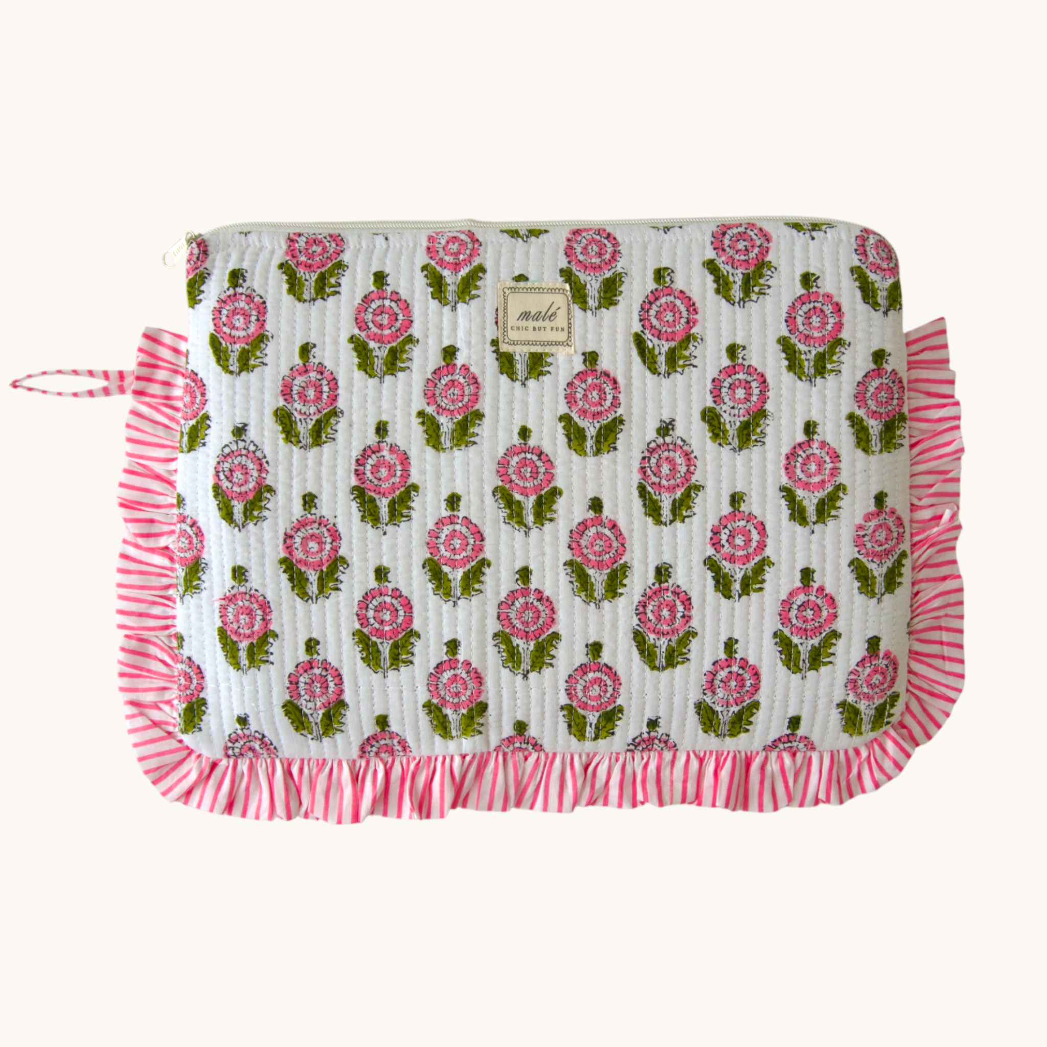 Laptop Sleeve White Bloom