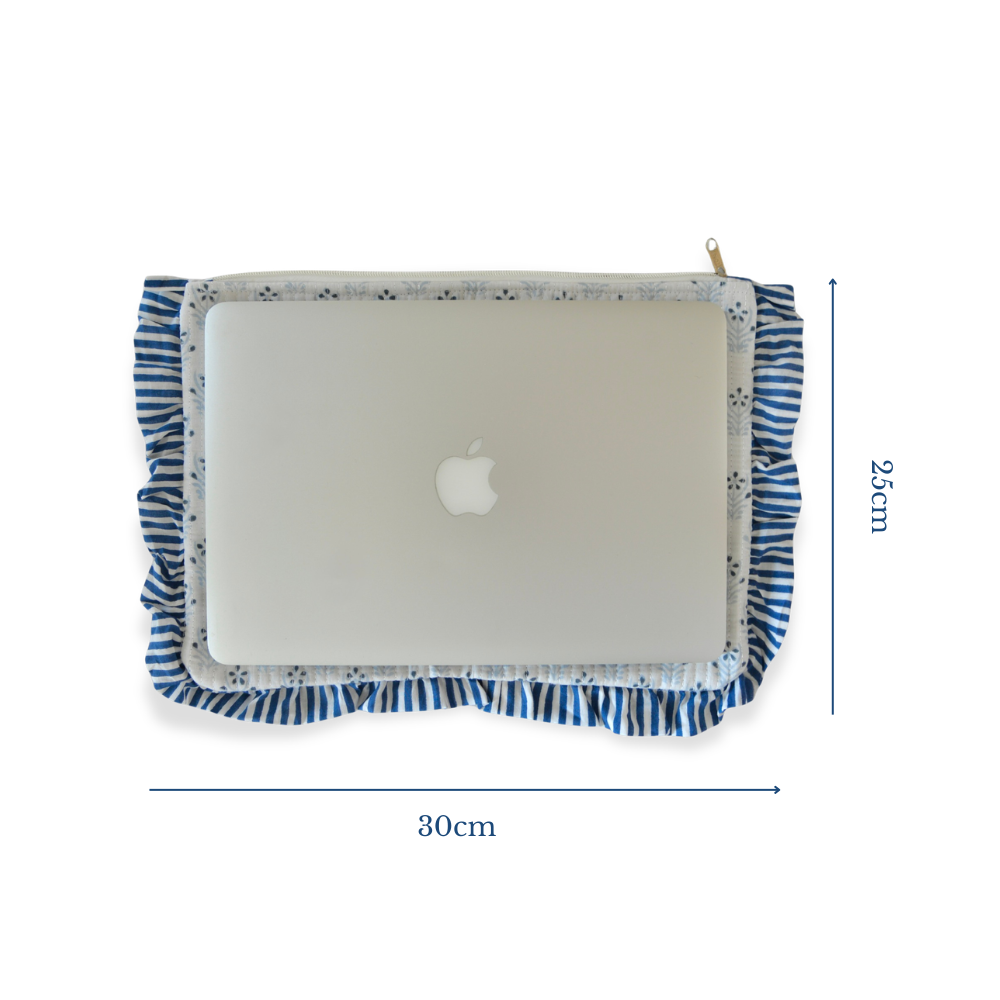 Laptop Sleeve Blossom Blue