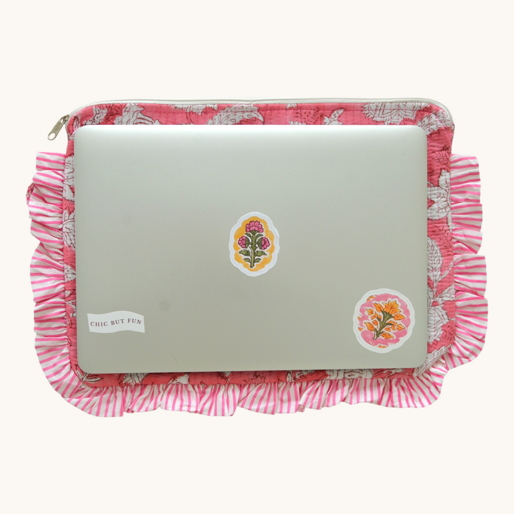 Laptop Sleeve Coral