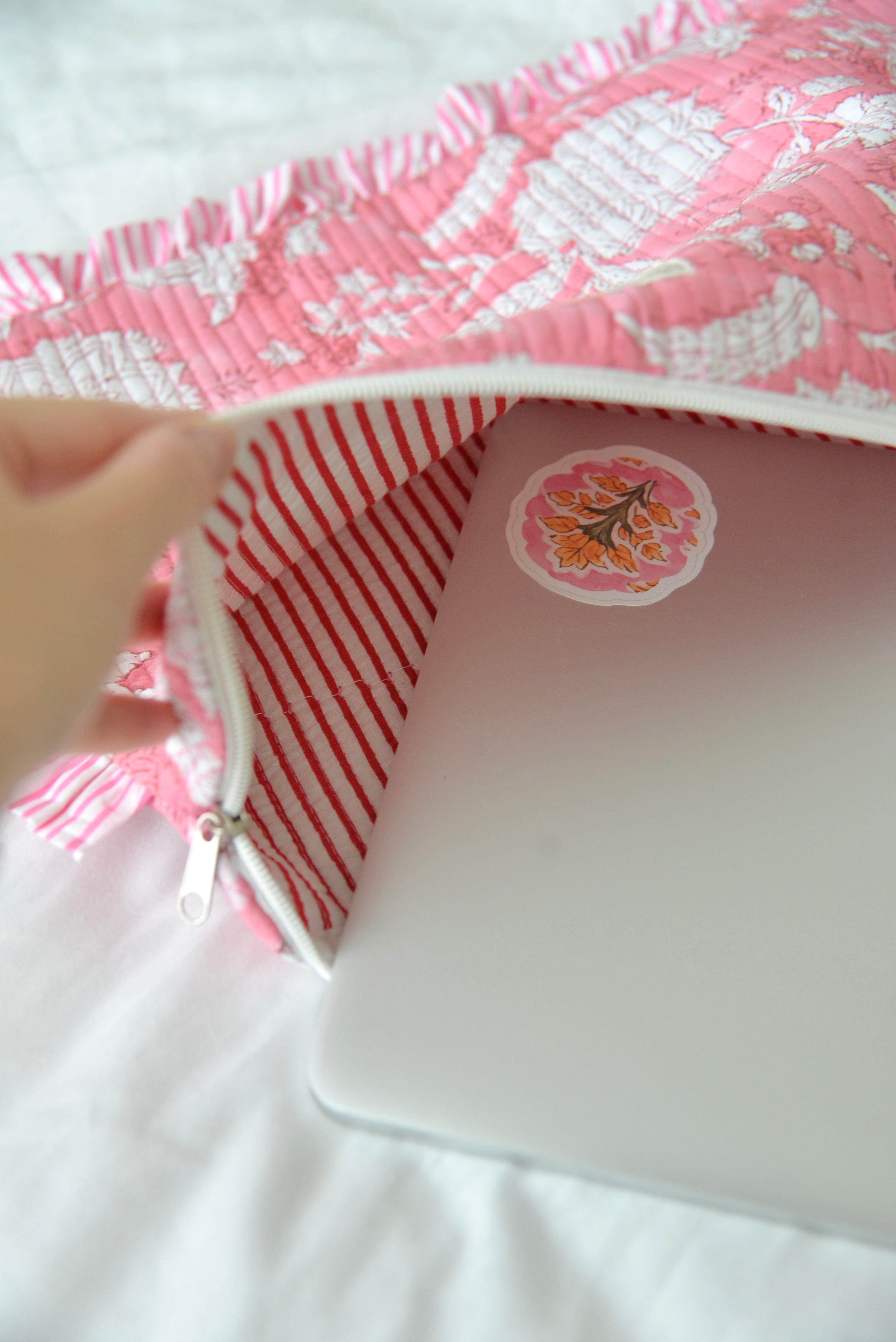 Laptop Sleeve Coral