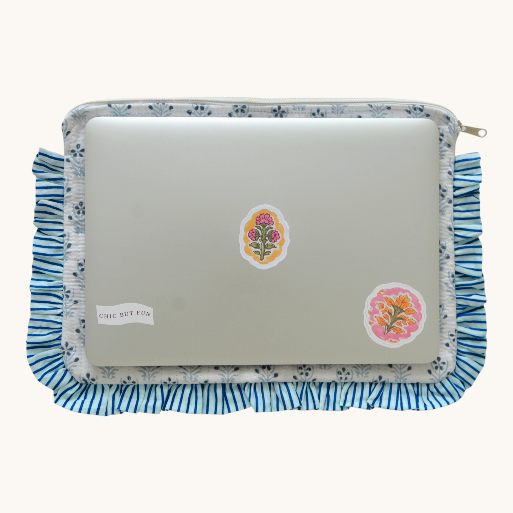 Laptop Sleeve Blossom Blue